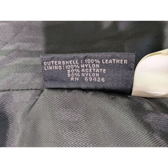 Vintage Wilson’s Leather Womens Jacket Black Size Medium Pelle Studio - Picture 9 of 13